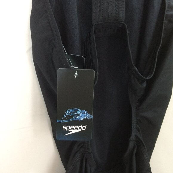 NEW Speedo 1 Piece Swimsuit Athletic Team Flyback Stretch - Picture 5 of 6